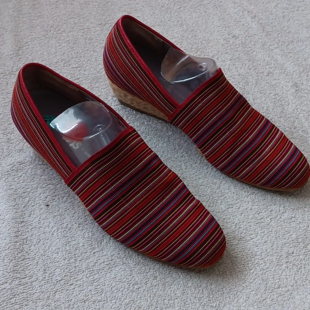 SAS Itallian Made Espadrille Wedges